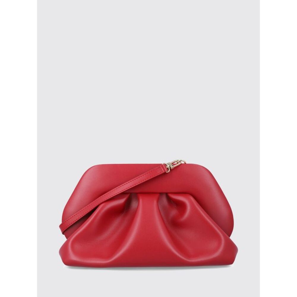 Themoire Clutch Woman Red